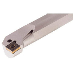 Iscar - 40mm Min Bore Diam, 350mm OAL, 32mm Shank Diam, S-PQLN Indexable Boring Bar - 45mm Max Bore Depth, QNMG 1204.. Insert, Clamp Holding Method - Americas Industrial Supply