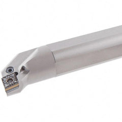 Iscar - 32mm Min Bore Diam, 250mm OAL, 25mm Shank Diam, S-PCLN Indexable Boring Bar - 48mm Max Bore Depth, CNGA 1204.. Insert, Clamp Holding Method - Americas Industrial Supply