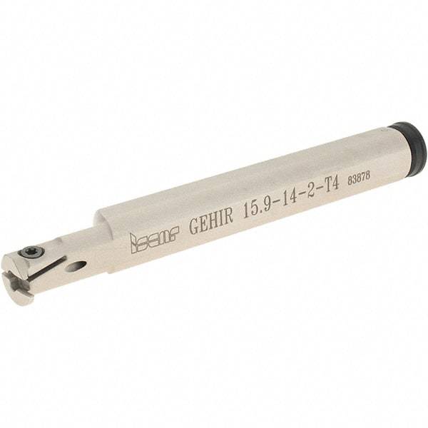 Iscar - 0.551" Min Bore Diam, 5" OAL, 5/8" Shank Diam, GEHI Indexable Boring Bar - 0.157" Max Bore Depth, GEPI Insert, Clamp Holding Method - Americas Industrial Supply