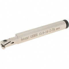 Iscar - 0.551" Min Bore Diam, 5" OAL, 5/8" Shank Diam, GEHI Indexable Boring Bar - 0.157" Max Bore Depth, GEPI Insert, Clamp Holding Method - Americas Industrial Supply