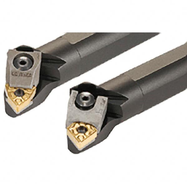 Iscar - 36mm Min Bore Diam, 300mm OAL, 25mm Shank Diam, S-MULN Indexable Boring Bar - CN.. 1204.. Insert, Wedge Holding Method - Americas Industrial Supply
