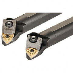 Iscar - 36mm Min Bore Diam, 300mm OAL, 25mm Shank Diam, S-MULN Indexable Boring Bar - CN.. 1204.. Insert, Wedge Holding Method - Americas Industrial Supply