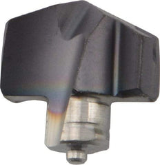 Iscar - Series ICP, 0.268" Diam Grade IC908 140° Replaceable Drill Tip - Carbide, TiAlN Finish, 6.5 Seat Size, Through Coolant - Americas Industrial Supply