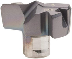 Iscar - Series FCP, 0.472" Diam Grade IC908 Replaceable Drill Tip - Carbide, TiAlN Finish, 12 Seat Size, Through Coolant - Americas Industrial Supply
