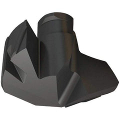 Iscar - Series ICK-2M, 0.602" Diam Grade IC908 140° Replaceable Drill Tip - Carbide, TiAlN Finish, 15 Seat Size, Through Coolant - Americas Industrial Supply