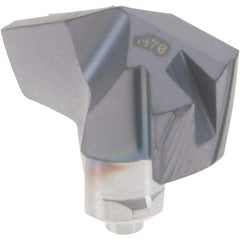 Iscar - Series ICP-2M, 0.476" Diam Grade IC908 140° Replaceable Drill Tip - Carbide, TiAlN Finish, 12 Seat Size, Through Coolant - Americas Industrial Supply