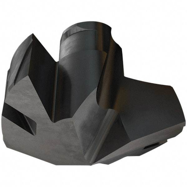 Iscar - Series ICP-2M, 0.465" Diam Grade IC908 140° Replaceable Drill Tip - Carbide, TiAlN Finish, 11 Seat Size, Through Coolant - Americas Industrial Supply
