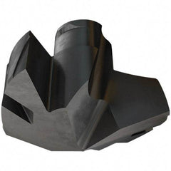 Iscar - Series ICP-2M, 0.465" Diam Grade IC908 140° Replaceable Drill Tip - Carbide, TiAlN Finish, 11 Seat Size, Through Coolant - Americas Industrial Supply