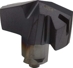 Iscar - Series ICM, 0.854" Diam Grade IC908 140° Replaceable Drill Tip - Carbide, TiAlN Finish, 21 Seat Size, Through Coolant - Americas Industrial Supply