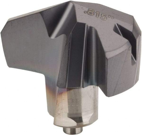 Iscar - Series ICK, 0.815" Diam Grade IC908 140° Replaceable Drill Tip - Carbide, TiAlN Finish, 20 Seat Size, Through Coolant - Americas Industrial Supply