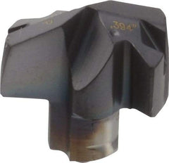 Iscar - Series ICP, 0.394" Diam Grade IC908 140° Replaceable Drill Tip - Carbide, TiAlN Finish, 10 Seat Size, Through Coolant - Americas Industrial Supply