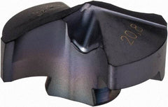 Iscar - Series IDI-SG, 0.819" Diam Grade IC908 140° Replaceable Drill Tip - Carbide, TiAlN Finish, 20 Seat Size, Through Coolant - Americas Industrial Supply