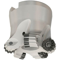 Iscar - 40mm Cut Diam, 6mm Max Depth, 16mm Arbor Hole, 4 Inserts, RC.. Insert Style, Indexable Copy Face Mill - FRW Cutter Style, 40mm High, Through Coolant, Series MillShred - Americas Industrial Supply