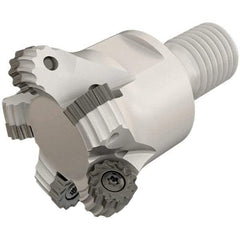 Iscar - 1.03" Cutting Diam, 1-1/2" Max Depth of Cut, Modular Connection Indexable Copy End Mill - 4 Inserts, RCMT/RCCT-MO, RCMT/RCMW/RCCW-FW, RCMW/RCCW-MO Insert, ERW-M Toolholder, Through Coolant - Americas Industrial Supply