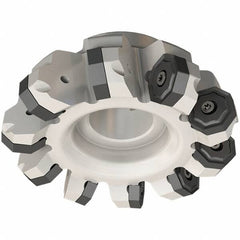 Iscar - 262mm Cut Diam, 60mm Arbor Hole, 5.5mm Max Depth of Cut, 45° Indexable Chamfer & Angle Face Mill - 14 Inserts, ONH.. Insert, Right Hand Cut, 14 Flutes, Series 16Mill - Americas Industrial Supply