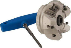 Iscar - 2-1/2" Cut Diam, 1" Arbor Hole, 0.276" Max Depth of Cut, 45° Indexable Chamfer & Angle Face Mill - 5 Inserts, S845 SX.U 16.. Insert, Right Hand Cut, 5 Flutes, Through Coolant, Series Helido - Americas Industrial Supply