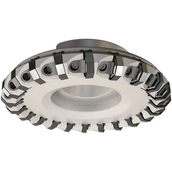 Iscar - 92mm Cut Diam, 27mm Arbor Hole, 5.5mm Max Depth of Cut, 45° Indexable Chamfer & Angle Face Mill - 10 Inserts, ONH.. Insert, Right Hand Cut, 10 Flutes, Series 16Mill - Americas Industrial Supply