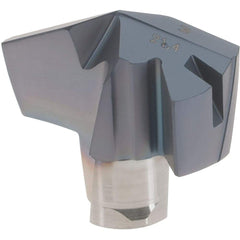 Iscar - Series ICM, 0.843" Diam Grade IC908 140° Replaceable Drill Tip - Carbide, TiAlN Finish, 21 Seat Size, Through Coolant - Americas Industrial Supply