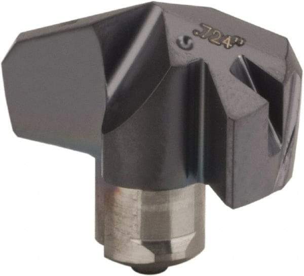 Iscar - Series ICK, 0.724" Diam Grade IC908 140° Replaceable Drill Tip - Carbide, TiAlN Finish, 18 Seat Size, Through Coolant - Americas Industrial Supply