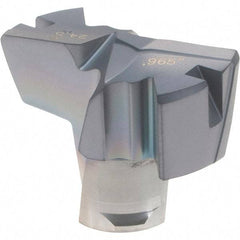 Iscar - Series FCP, 0.965" Diam Grade IC908 Replaceable Drill Tip - Carbide, TiAlN Finish, 24 Seat Size, Through Coolant - Americas Industrial Supply