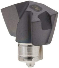 Iscar - Series ICP, 1/4" Diam Grade IC908 140° Replaceable Drill Tip - Carbide, TiAlN Finish, 6 Seat Size, Through Coolant - Americas Industrial Supply