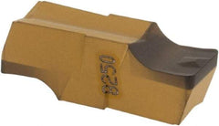 Iscar - 478055GIPI Grade IC8250, 4.78mm Cutting Width Carbide Grooving Insert - Neutral, 0.55mm Corner Radius, TiCN/Al2O3/TiN Finish - Americas Industrial Supply