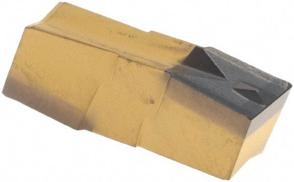 Iscar - 423010GIP Grade IC8250, 4.23mm Cutting Width Carbide Grooving Insert - 13mm Max Depth of Cut, Neutral, 0.1mm Corner Radius, TiCN/Al2O3/TiN Finish - Americas Industrial Supply