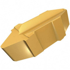 Iscar - 14234GPV Grade IC5010, 9.82mm Cutting Width Carbide Grooving Insert - 2.21mm Max Depth of Cut, Neutral, 0.2mm Corner Radius, TiCN/Al2O3/TiN Finish - Americas Industrial Supply
