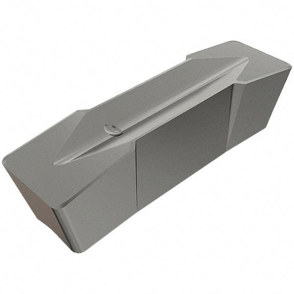 Iscar - 800K080GIA K Grade IC5010, 8mm Cutting Width Carbide Grooving Insert - 4.8mm Max Depth of Cut, Neutral, 0.8mm Corner Radius, TiCN/Al2O3/TiN Finish - Americas Industrial Supply