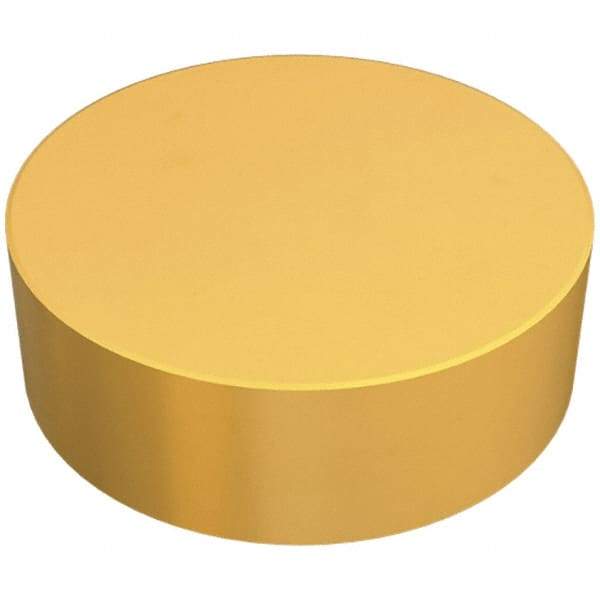 Iscar - RNG43 T Grade IW7 Ceramic Turning Insert - Uncoated, Round, 1/2" Inscr Circle, 3/16" Thick - Americas Industrial Supply