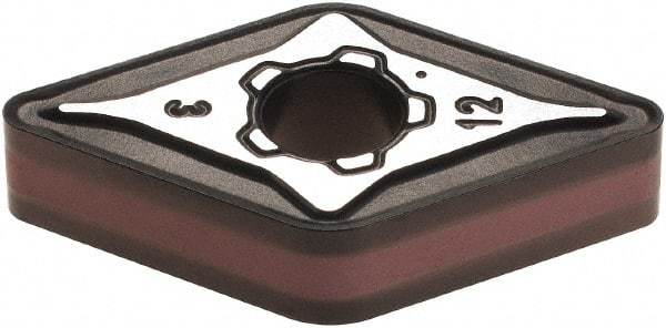 Iscar - DNMG433 M3M Grade IC6025 Carbide Turning Insert - TiCN/Al2O3/TiN Finish, 55° Diamond, 1/2" Inscr Circle, 3/16" Thick, 3/64" Corner Radius - Americas Industrial Supply