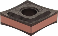 Iscar - CNMG431 PP Grade IC6025 Carbide Turning Insert - TiCN/Al2O3/TiN Finish, 80° Diamond, 1/2" Inscr Circle, 3/16" Thick, 1/64" Corner Radius - Americas Industrial Supply