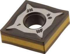 Iscar - CNMG431 NF Grade IC8150 Carbide Turning Insert - TiCN/Al2O3 Finish, 80° Diamond, 1/2" Inscr Circle, 3/16" Thick, 1/64" Corner Radius - Americas Industrial Supply