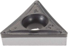 Iscar - TCMT2-1 SM Grade IC5010 Carbide Turning Insert - TiCN/Al2O3/TiN Finish, 60° Triangle, 1/4" Inscr Circle, 3/32" Thick, 1/64" Corner Radius - Americas Industrial Supply