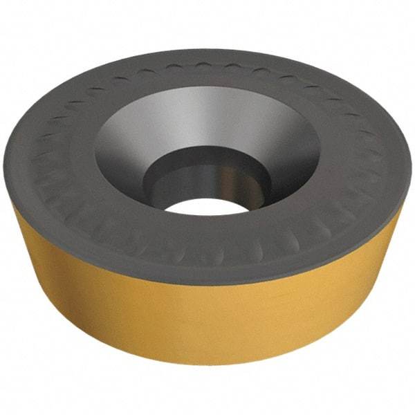 Iscar - RCMX250700 NR Grade IC8250 Carbide Turning Insert - TiCN/Al2O3/TiN Finish, Round, 25mm Inscr Circle, 5/16" Thick - Americas Industrial Supply