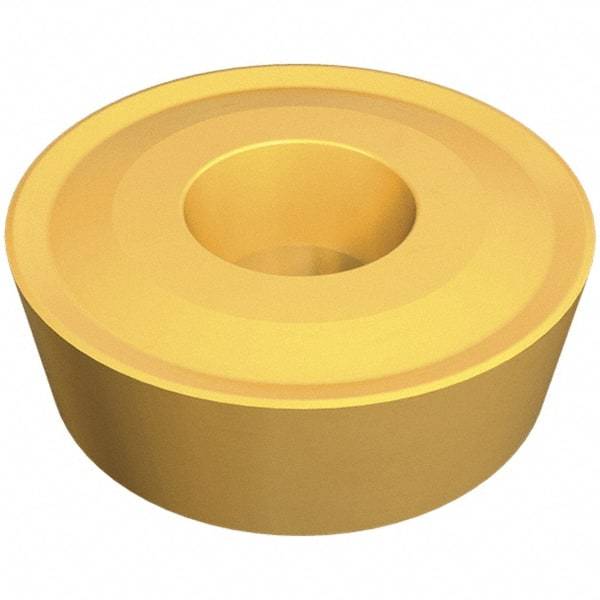 Iscar - RCMX120400 Grade IC9250 Carbide Turning Insert - TiCN/Al2O3/TiN Finish, Round, 12mm Inscr Circle, 3/16" Thick - Americas Industrial Supply
