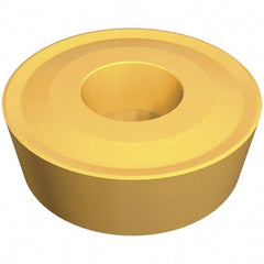 Iscar - RCMX120400 Grade IC9250 Carbide Turning Insert - TiCN/Al2O3/TiN Finish, Round, 12mm Inscr Circle, 3/16" Thick - Americas Industrial Supply