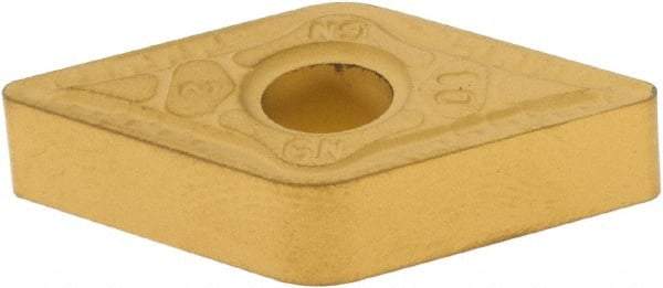 Iscar - DNMG432 GN Grade IC9150 Carbide Turning Insert - TiCN/Al2O3/TiN Finish, 55° Diamond, 1/2" Inscr Circle, 3/16" Thick, 1/32" Corner Radius - Americas Industrial Supply