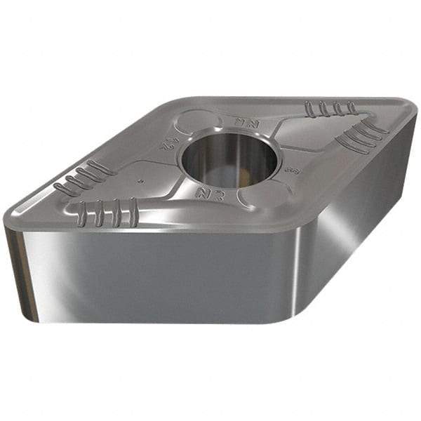 Iscar - DNMG444 NR Grade IC9350 Carbide Turning Insert - TiCN/Al2O3/TiN Finish, 55° Diamond, 1/2" Inscr Circle, 1/4" Thick, 1/16" Corner Radius - Americas Industrial Supply