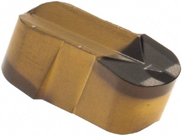 Iscar - 600300GIP E Grade IC8250, 6mm Cutting Width Carbide Grooving Insert - 3mm Max Depth of Cut, Neutral, 3mm Corner Radius, TiCN/Al2O3/TiN Finish - Americas Industrial Supply