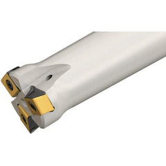 Iscar - 32mm Cut Diam, 3mm Max Depth of Cut, 32mm Shank Diam,Indexable Plunge End Mill - Straight Shank, HTP LNHT 1006 Insert Style, HTP-LN10 Toolholder Style, Through Coolant, Series TangPlunge - Americas Industrial Supply