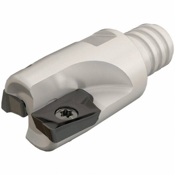 Iscar - 16mm Cut Diam, 10mm Max Depth of Cut, 23mm OAL, Indexable Square Shoulder End Mill - HM90 AP.. 1003.. Inserts, T10 Modular Connection, 90° Lead Angle, Series Heli2000, Multimaster - Americas Industrial Supply