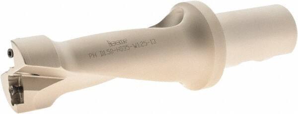 Iscar - 1-1/2" Cut Diam, 1-1/4" Shank Diam, 6.72" OAL, Indexable Square Shoulder End Mill - PLHT 1305-PDX Inserts, Weldon Shank, Through Coolant, Series IscarPlunger - Americas Industrial Supply