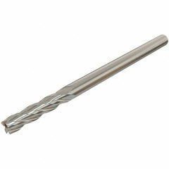 Iscar - 14mm, 25mm LOC, 14mm Shank Diam, 83mm OAL, 4 Flute, Solid Carbide Square End Mill - Single End, Uncoated, Spiral Flute, 30° Helix, Centercutting, Right Hand Cut, Right Hand Flute - Americas Industrial Supply