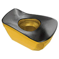 Iscar - ADKT1505 FF Grade IC330 Carbide Milling Insert - TiCN/TiN Finish, 0.244" Thick, 2.7mm Corner Radius - Americas Industrial Supply