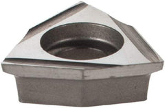 Iscar - WPEX050300 Grade IC08 Carbide Turning Insert - Uncoated, 80° Trigon, 5/16" Inscr Circle, 1/8" Thick, 0" Corner Radius - Americas Industrial Supply