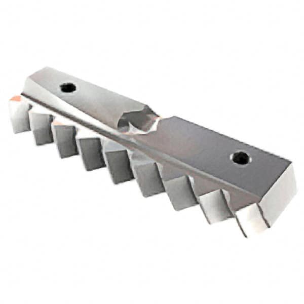 Iscar - 1mm Pitch, Internal/External Thread, ISO Standard, MTH IC908 Grade Thread Mill Insert - Carbide, TiAlN Coating - Americas Industrial Supply