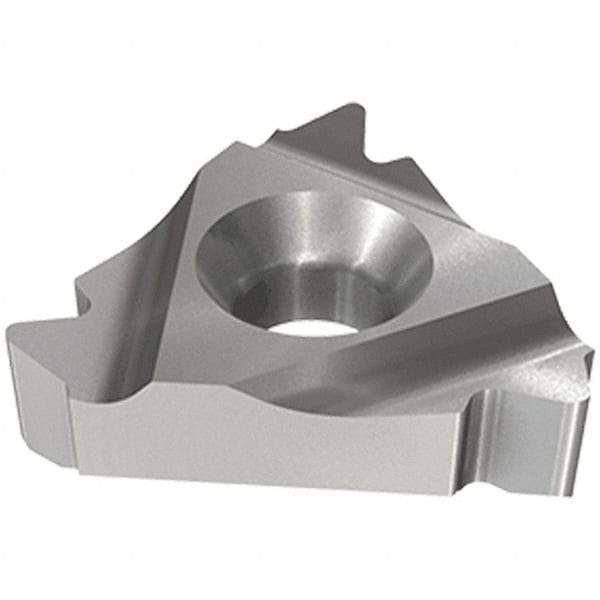 Iscar - 27IR Internal Right Hand 4 API Laydown Threading Insert - Grade IC250, TiCN/TiN Coated Carbide, 15.88mm Inscribed Circle - Americas Industrial Supply