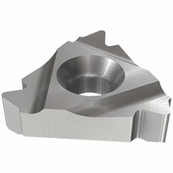 Iscar - 27ER External Right Hand 4 API Laydown Threading Insert - Grade IC250, TiCN/TiN Coated Carbide, 15.88mm Inscribed Circle - Americas Industrial Supply