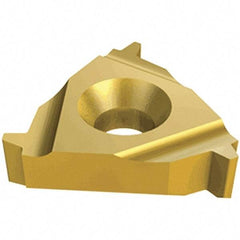 Iscar - 22UIRL Internal Left & Right Hand Trapez Laydown Threading Insert - Grade IC250, TiCN/TiN Coated Carbide, 12.7mm Inscribed Circle - Americas Industrial Supply